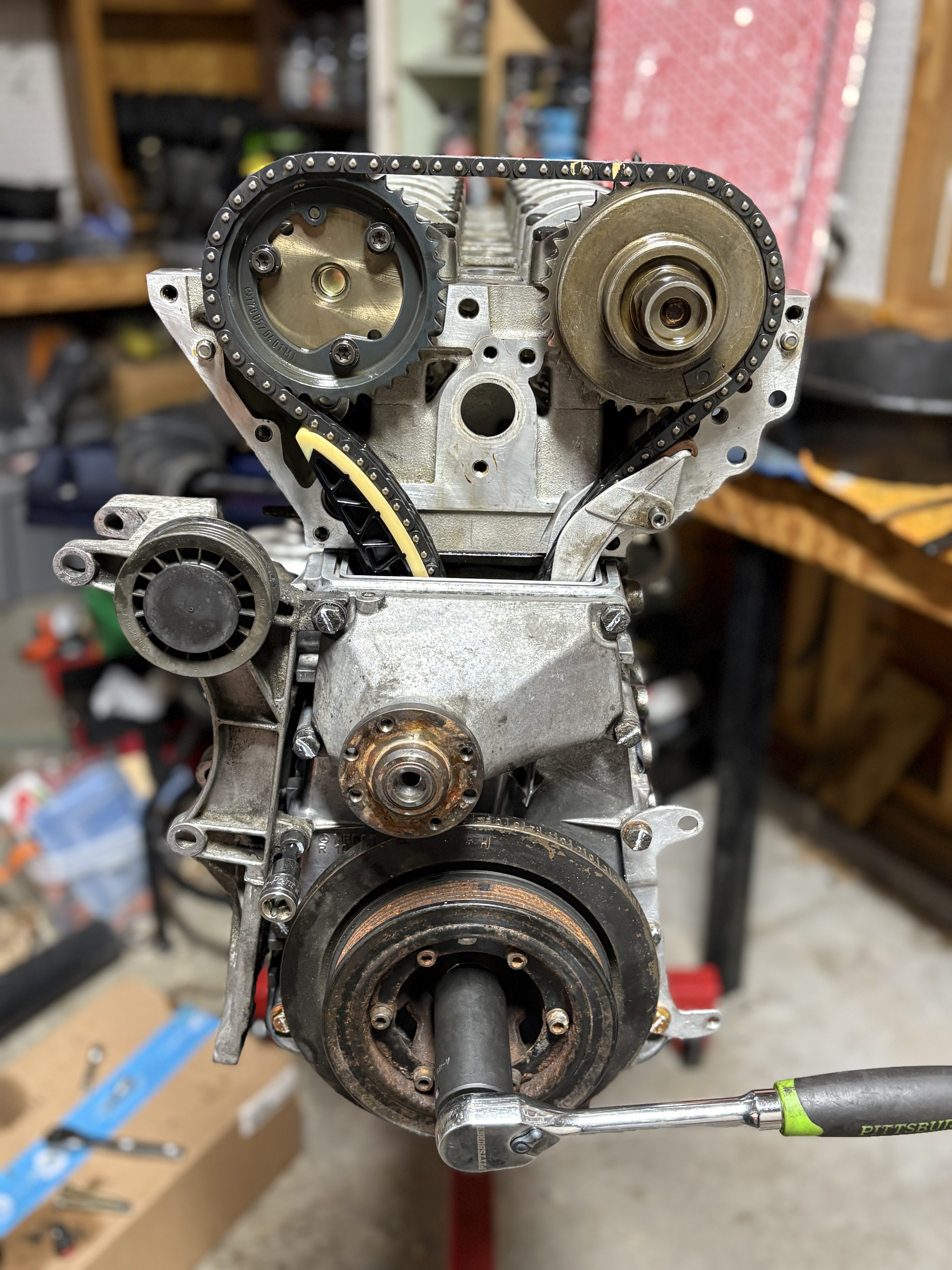 Mercedes M104 timing chain and VVT sprockets