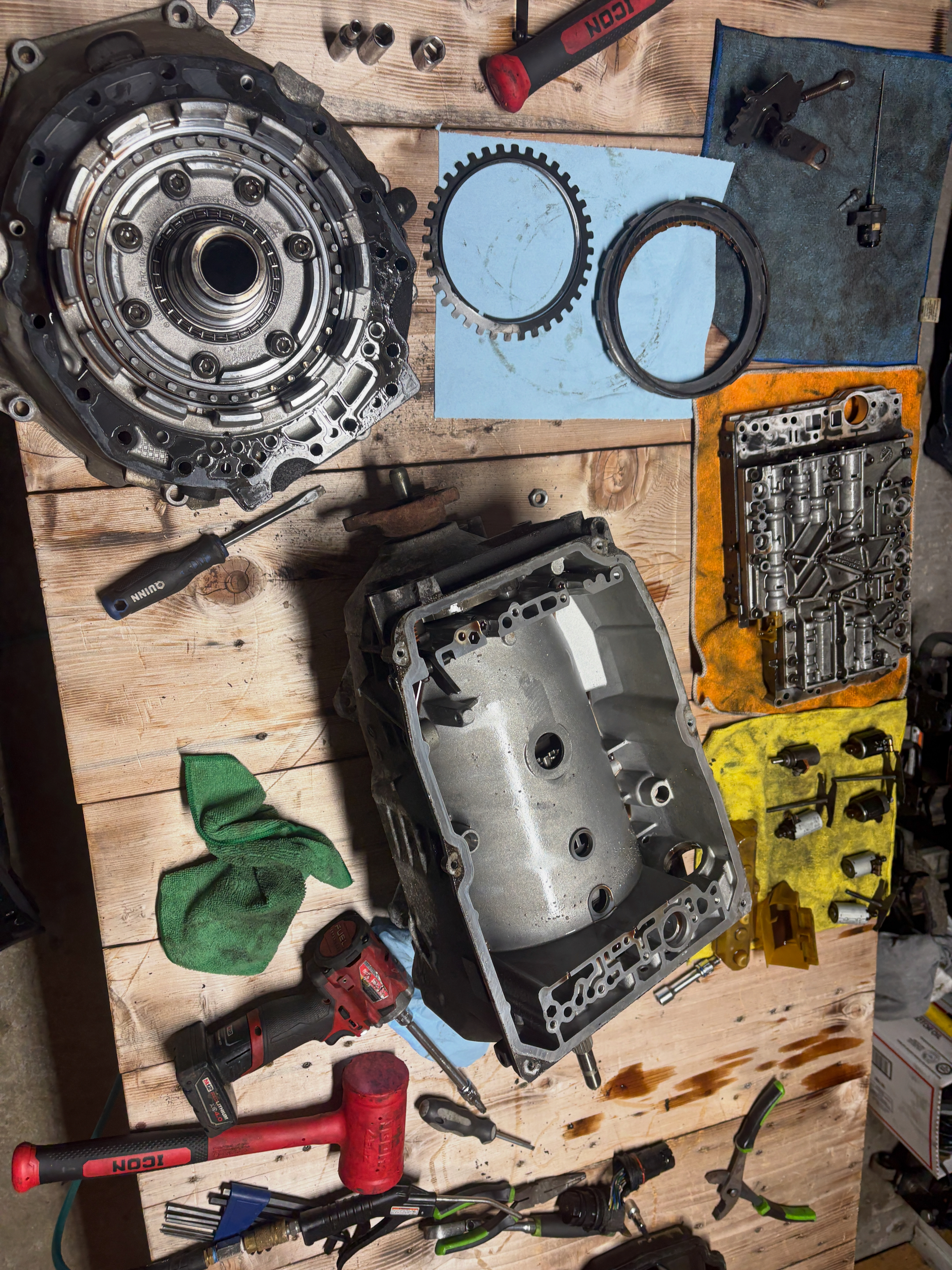722.6 NAG1 automatic transmission full teardown